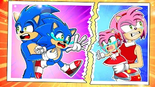 Sonic The Hedgehog 3 Animation //UNSTABLE SONIC FAMILY: Sonic & Amy Broken Up | KoKo Channel