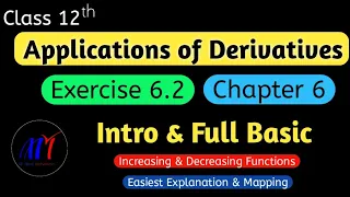 Chapter 6  Exercise 6.2 ( Intro & Full Basic ) Application of Derivatives Class 12 Maths