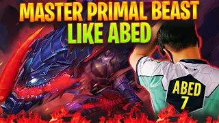 Abed is real master of Primal Beast | Great positioning and initiations