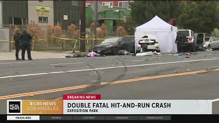 2 killed following hit-and-run crash in Exposition Park