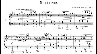 Chopin: Nocturne Op.37 No.1 in G Minor (Moravec)