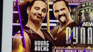Young Bucks win AEW Tag Team Titles