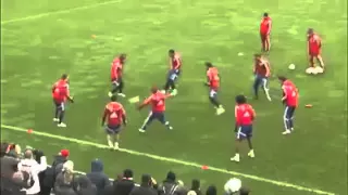 This Rondo session from FC Bayern Munchen training this week is nothing short of spectacular!