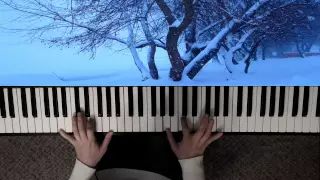 Белым снегом. Версия на пианино.