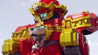 Power Ranger Ninja Steel | Megazord Leon Fuego - Capitulo 15: El Rugido de la Realeza