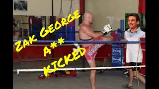 Zak George Gets his A** Kicked  #dogtraining #clugston