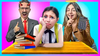 TIPOS DE PADRES en LA ESCUELA * SIENDO PADRES por un DÍA de @PrincesaVale