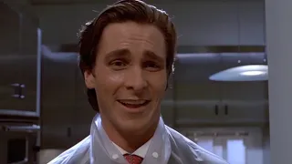American Psycho - Huey Lewis Scene but with Sesame Street's "Hip to Be a Square"