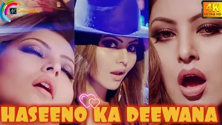 Haseeno Ka Deewana Song by Urvashi Rautela Full Screen Whatsapp Status 4K HD | AK Creations#Shorts