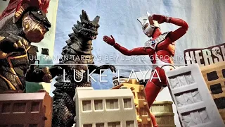 Ultraman Taro vs Bemular & Geronimon | Ultraman Taro Stop Motion | LJPL Animation