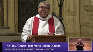 4.01.21 National Cathedral Sermon by Rosemarie Logan Duncan