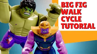 LEGO BigFig Walk Cycle Tutorial | Stop Motion Tips and Tricks