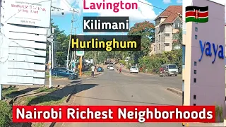 Drive Through Nairobi Lavington,Kilimani and Hurlingham..Where The Rich Live.