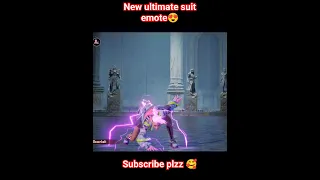 pubg new ultimate suit emote 😱🔥 #shorts #viral #trending #pubgmobile