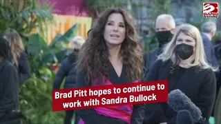 Brad Pitt praises 'old friend' Sandra Bullock: 'A great person'