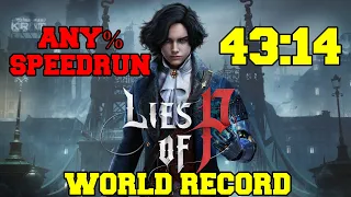 Lies of P Speedrun 43:14 (Former World Record)