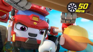 Earthquake Rescue Team | Rescue Robot Dog🐾 | Monster Truck | Kids Songs | BabyBus - Cars World