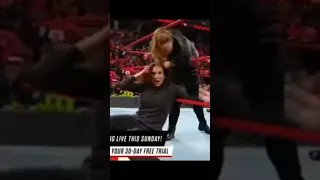 Rousey 💪 Rousey vs Stephanie #short #wwe #www