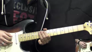 Stevie Ray Vaughan - Little Wing - Blues/Rock Guitar Lesson Part2 (w/Tabs)