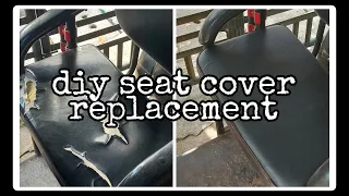 Easy diy | ebike seat cover replacement | PAD