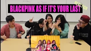 [APRICITY] BLACKPINK - AS IF IT'S YOUR LAST MV Reaction Video [REACTION GONE WILD]