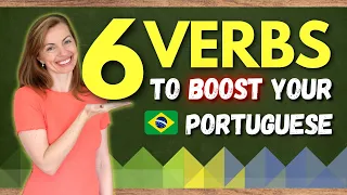 6 VERBS You'll Be Glad to Learn | Plain Portuguese, Speak like a Brazilian | #plainportuguese