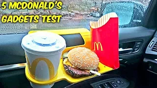 5 McDonald's Gadgets put to the Test!