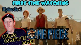 One Piece Episode 1 "Romance Dawn"  |  First Time Watching Reaction