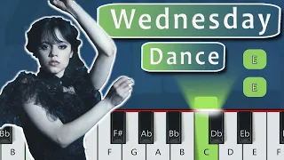 Bloody Mary - Lady Gaga | Wednesday Dance | Easy Piano Tutorial