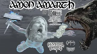 The Amon Amarth at Rose Music Center Experience