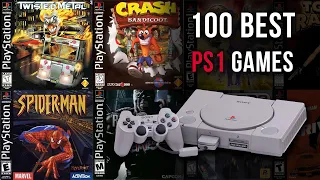 TOP 100 Best PS1 Games (1080p 60FPS)