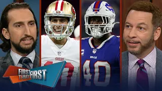 49ers hopeful Jimmy G returns, Baker joins Rams, Von Miller tears ACL | NFL | FIRST THINGS FIRST