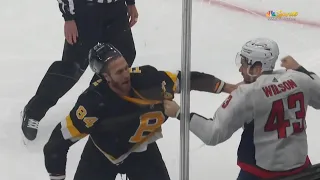 Tom Wilson Drops The Gloves With Jarred Tinordi