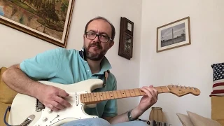 "Another Brick in the Wall" Part 1, Pink Floyd, 1979 - Guitar cover by Marco Chiapparoli