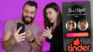 ПРИТВОРИЛСЯ СВОЕЙ ДЕВУШКОЙ В TINDER