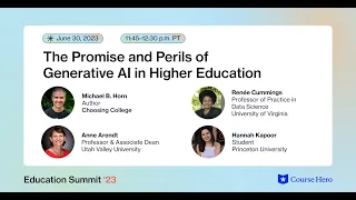 The Promise and Perils of Generative AI in Higher Education