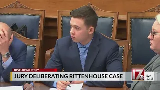 Jury deliberating Kyle Rittenhouse case