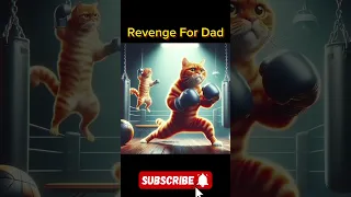 Revenge cat for dad | cute ai cat | funny cats | cats ai