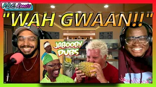 PDE Reacts | Guy Fieri Dub: The Jamaican Jerky Cook Off (Jaboody Dubs)