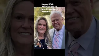 Congratulations 🥳 to Merrill and Mary Osmond on your 50th Anniversary ♥️♥️