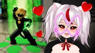 СТАЛА БРАЖНИКОМ и ВЛЮБИЛАСЬ в СУПЕР КОТА в Роблокс! 😍 Miraculous RP Ladybug and Cat Noir