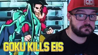 SS4 Goku Kills Eis Shenron - Dragon Ball GT REACTION