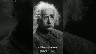 El mejor consejo que nos dejo Albert Einstein.