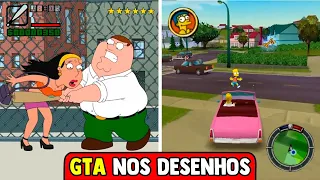 30 APARIÇÕES DE GTA - SAN ANDREAS NOS DESENHOS ANIMADOS, FILMES & SÉRIES