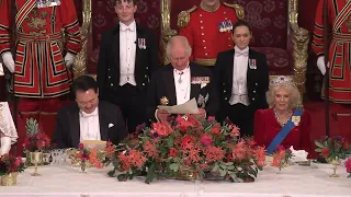 The King's speech at the State Banquet for the Republic of Korea