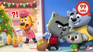 My Friends Are Candy Thieves | 🎄Christmas Kids Cartoons | Sheriff Labrador New Episodes