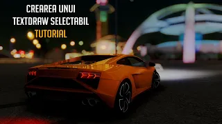 Crearea unui TextDraw selectabil (#1) | Pawn Scripting