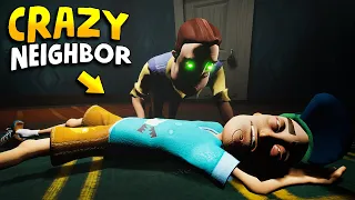 The Neighbor's NEW CRAZY MODE!!! | Hello Neighbor Gameplay (Mods)