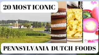 What is Pennsylvania Dutch Food?  That PLUS 20 of the most iconic of these dishes #lancasterpa