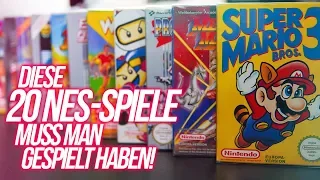 Diese 20 Nintendo NES-Spiele MUSS man GESPIELT haben | NES Commando